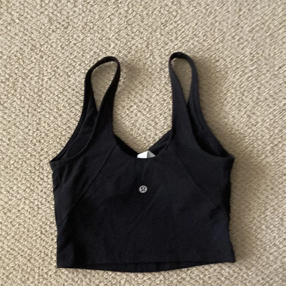 Lululemon Align Tank Black Size 4 Nulu Original Version 2020 Thin Strap Like New